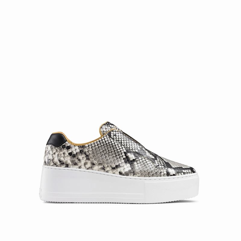 Russell & Bromley Park Up Flatform Laceless Sneakers Women's Multicolor [VVW1571JA]